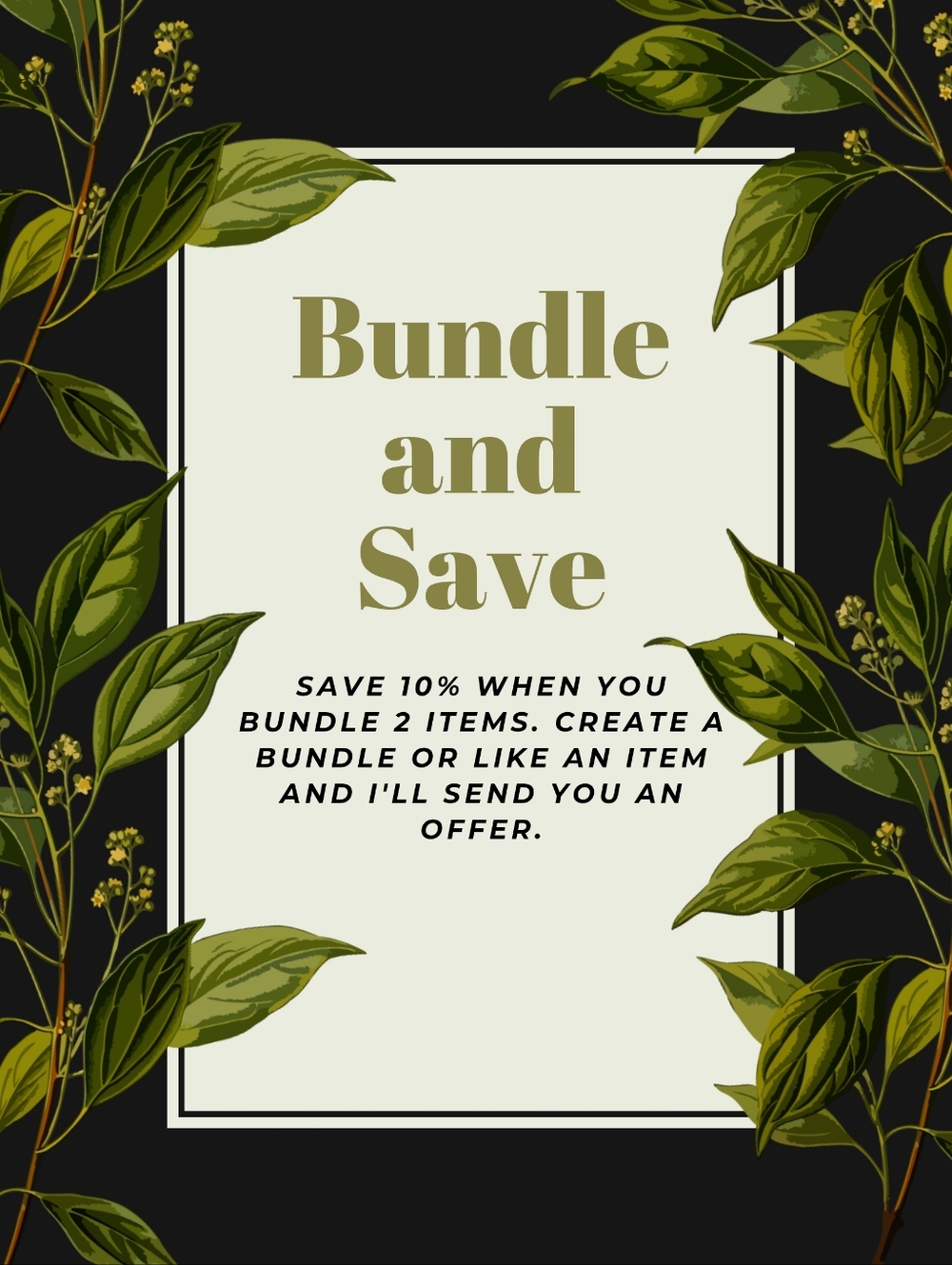 BUNDLE & SAVE
